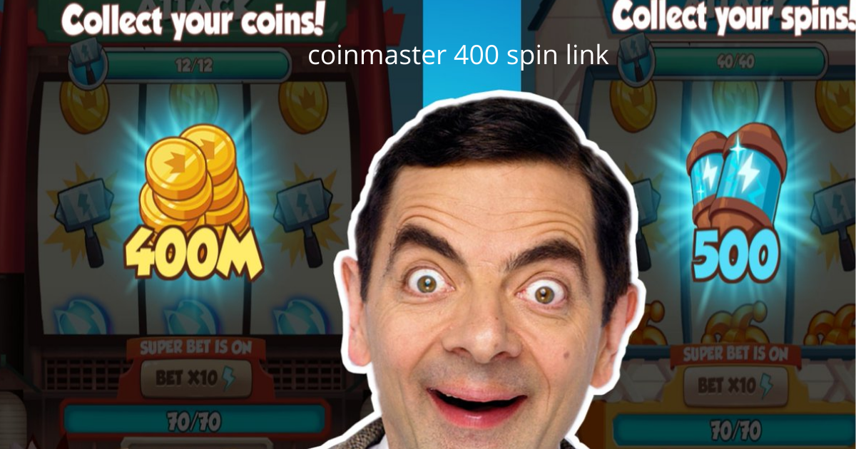 coinmaster 400 spin link